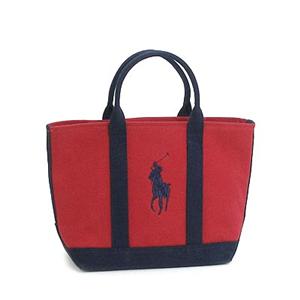 Ralph Lauren（ラルフローレン） 659SPPTP PONY PLAYER トート RED/NV