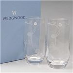 Wedgwood（ウェッジウッド） ワイルドストロベリー クリスタルタンブラーペア 1801