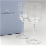 Wedgwood（ウェッジウッド） ワイルドストロベリクリスタル ワイングラスペア 3665