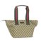 GUCCI(Ob`) g[gobO 131230 MEDIUM-TOTE-ZIP TOP x[W/_[NuE