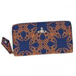 Vivienne Westwood（ヴィヴィアンウエストウッド） 長財布 LOGOMANIA 32335 BLUE