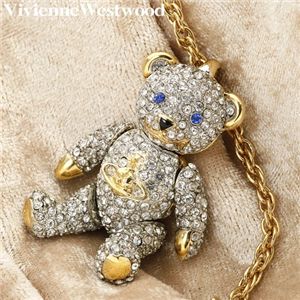 vivienne westwood テディベアネックレス