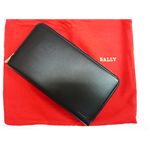 BALLY(o[) EhZIP SIKON BLACK