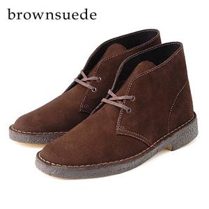 CLARKS（クラークス）　DESERT BOOT　31695 1176-26F／ブラウンスエード 8.5(27.0cm)