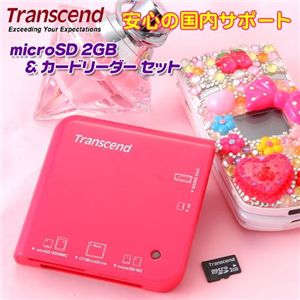 Tanscend microSD 2GBܥɥ꡼M5å Pink