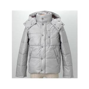 WOOLRICH グラフチェックプリント 中綿ジャケット　2W5-8146 グレー XL