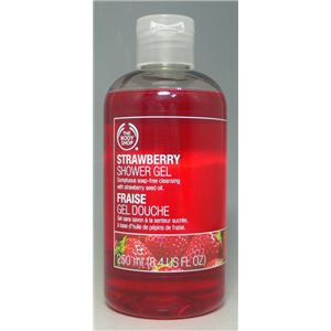 THE BODY SHOP（ザ ボディショップ） ストロベリー シャワージェル250ML 【3個セット】