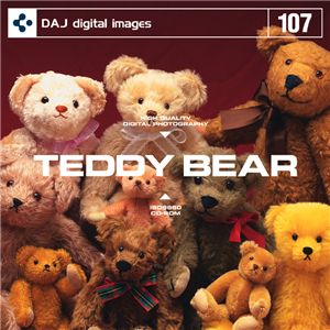 写真素材 DAJ107 TEDDY BEAR 【テディーベア】