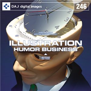 写真素材 DAJ246 HUMOR BUSINESS 【イラストシリーズ～ユーモア ビジネス】