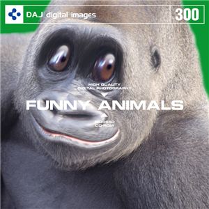 写真素材 DAJ300 FUNNY ANIMALS 【おかしな動物達】