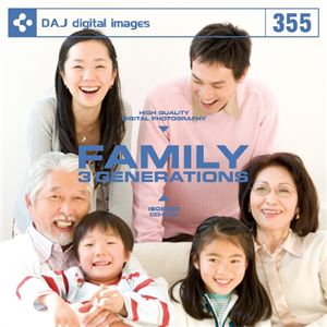 写真素材 DAJ355 FAMILY - 3 GENERATIONS【三世代ファミリー】