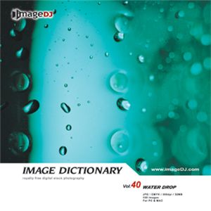 写真素材 imageDJ Image Dictionary Vol.40 水滴