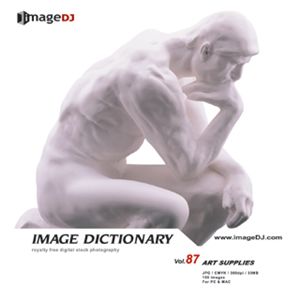 写真素材 imageDJ Image Dictionary Vol.87 美術用品