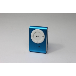 【小型カメラ】iPod shuffle型 ビデオカメラ&カメラ&mp3プレーヤー（1280x960画素）（ブルー） Windows7対応