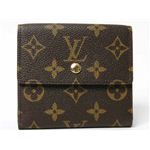 【現品限り】LOUIS VUITTON（ルイ ヴィトン） Wホック財布 モノグラム M61652 【新品同様】