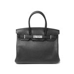 【現品限り】HERMES（エルメス） バーキン30 トゴ 黒 ブラック シルバー金具【新品】