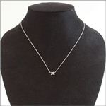 Tiffany（ティファニー） シグネチゃー ペンダント ミニ ダイヤモンド 16in 18W 23789361