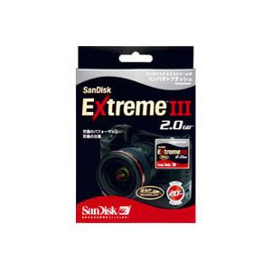 サンディスク ExtremeIII コンパクトフラッシュ 2GB SDCFX3-2048-903