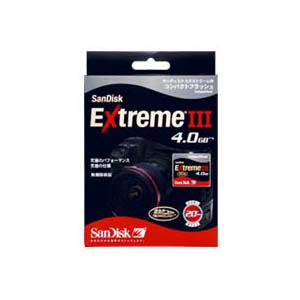 サンディスク ExtremeIII コンパクトフラッシュ 4GB SDCFX3-4096-903
