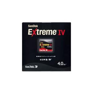 サンディスク ExtremeIV  コンパクトフラッシュ 4GB SDCFX4-4096-903