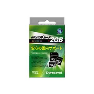 トランセンド microSDカード (アダプタ付) 2GB TS2GUSDTS2GUSD
