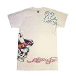 Ed Hardy GhEn[fB[@TVc@M02DOG198-10@DEATH OR GLORY White(ێ)M