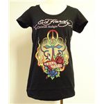 Ed Hardy GhEn[fB[@TVc@W02 297 99@Peace Cross Black (ێ)S