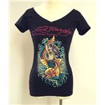 Ed Hardy GhEn[fB[@TVc@W02 298 99iVlbN)S Mermaid Black