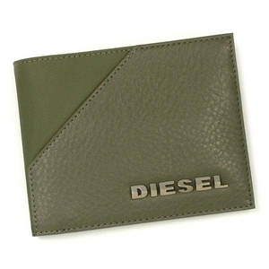 DIESEL（ディーゼル） 2つ折り財布 00XG86 PR524 T7430 カーキー