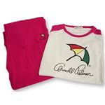 Arnold Palmer(アーノルドパーマー) APJ-01 Tシャツ上下 ピンク Ｍ