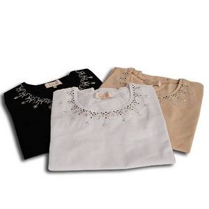 Falchi New York(ファルチ ニューヨーク) FAAI06T-25 ファッション Ｔシャツ  ホワイト L