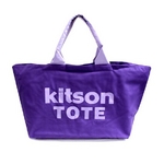 KITSON(キットソン) 3139 ショッピングトートバッグ キャンバス パープル