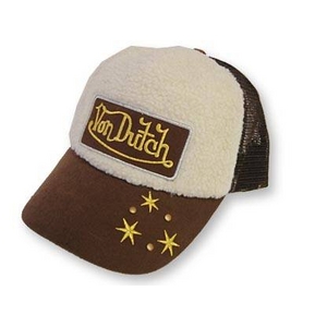 Von Dutch(ヴォンダッチ) VD6003 D.BR メッシュキャップ