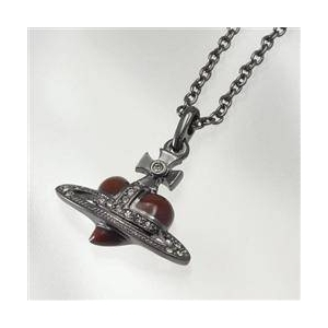 Vivienne Westwood(ヴィヴィアンウエストウッド) ペンダント ネックレス 019191021001 DIAMANTE HEART PENDANT WINE 2009新作