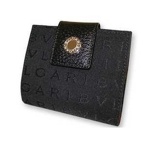 Bvlgari(ブルガリ) 2つ折り 財布 ブラック 22250 2009新作