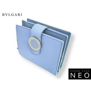 Bvlgari(ブルガリ) 2つ折り財布 ブルー 22265 2009新作