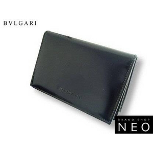 Bvlgari(ブルガリ) 名刺入れ・カードケース ブラック 20356 2009新作