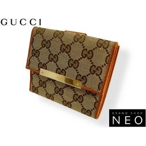 Gucci(グッチ) Wホック 2つ折り財布 112664-F40IG-9711 2009新作