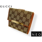 Gucci(グッチ) Wホック 2つ折り財布 112664-F40IG-9711 2009新作