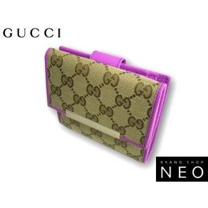 Gucci(グッチ) Wホック 2つ折り財布 112664-F40IG-8591 2009新作