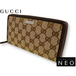 Gucci(グッチ) ラウンドファスナー 長財布 112724-F40IR-9643 2009新作