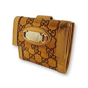 Gucci(グッチ) SSIMA Wホック 2つ折り財布 145747-A0V1G-2631 2009新作