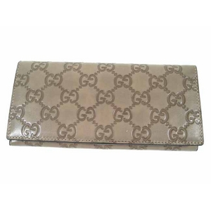 Gucci(グッチ) 2つ折り長財布 グレー 146229 A0V1R 1525 2009新作