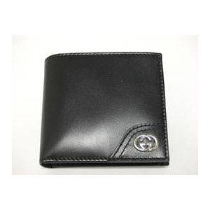 Gucci(グッチ) 2つ折り 財布 ブラック 181671 A8W0N 1000 2009新作