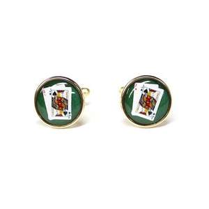 Cuffs(カフスボタン) カフリンクス ブラックジャック Blackjack Cufflinks 2009新作