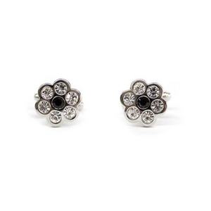 Cuffs(カフスボタン) カフリンクス フラワー Flower Cufflinks with Black Center 2009新作