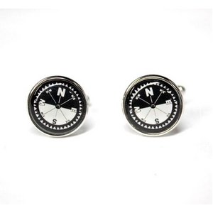 Cuffs(カフスボタン) カフリンクス コンパス Horizon conpass Cufflinks 2009新作