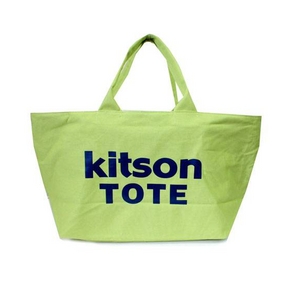 KITSON(キットソン) ショッピングトートバッグ 3367 キャンバス ライムグリーン 2009新作