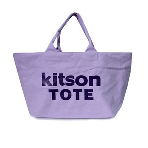 KITSON(キットソン) ショッピングトートバッグ 3368 キャンバス ライトパープル 2009新作