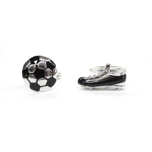 Cuffs(カフスボタン) カフリンクス サッカースパイク・ボール Soccer Cufflinks 2009新作